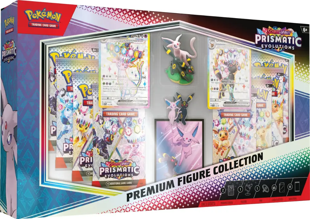 LIVE Opening - Pokémon TCG: Scarlet & Violet - Prismatic Evolutions -Premium Figure Collection 