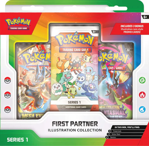LIVE Opening - Pokémon TCG: First Partner Illustration Collection Series 1
