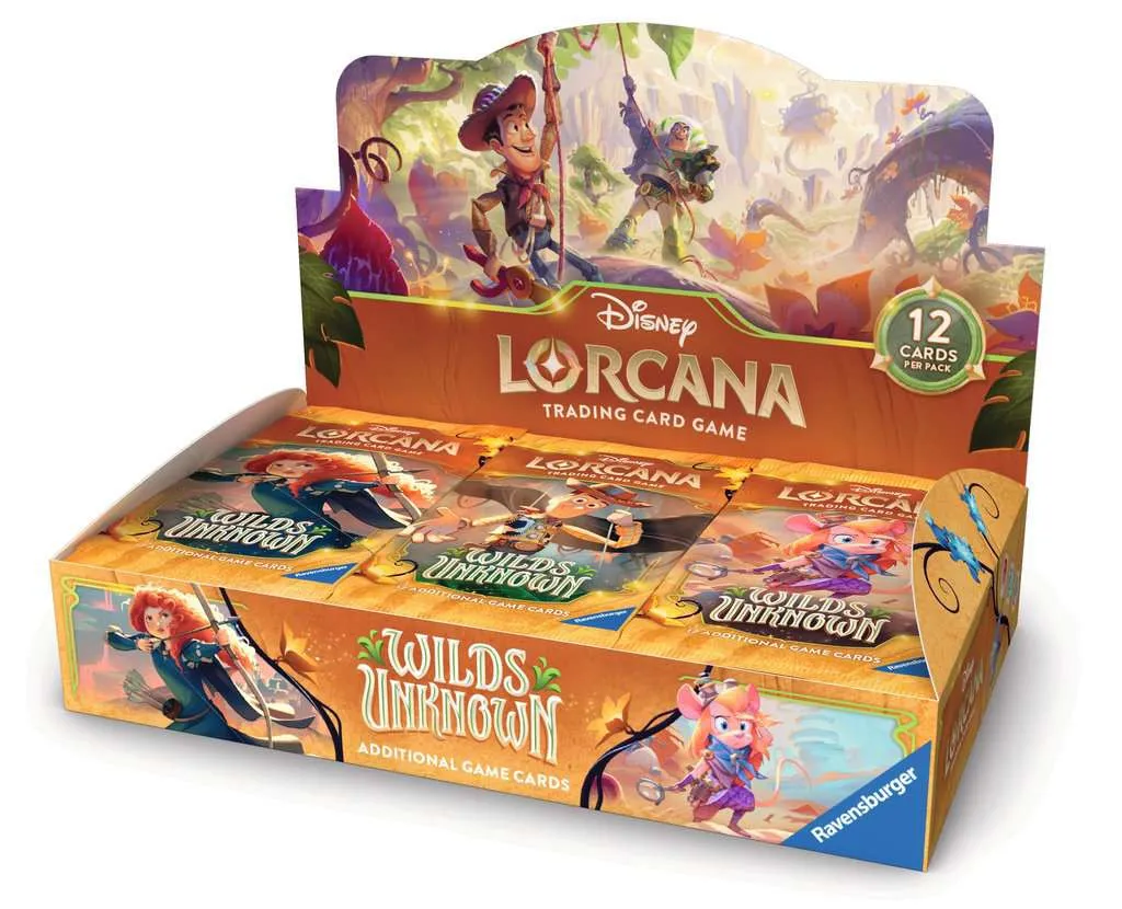 LIVE Opening - Disney Lorcana TCG: Wilds Unknown Booster Box