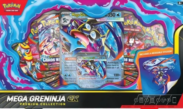 LIVE Opening - Pokémon TCG: Mega Greninja Ex Premium Collection